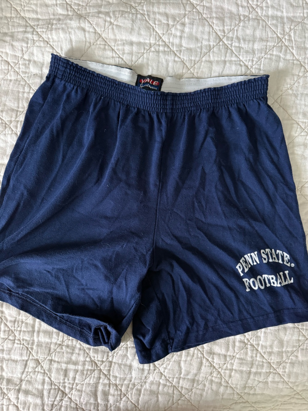 Penn State Football Navy Athletic Shorts